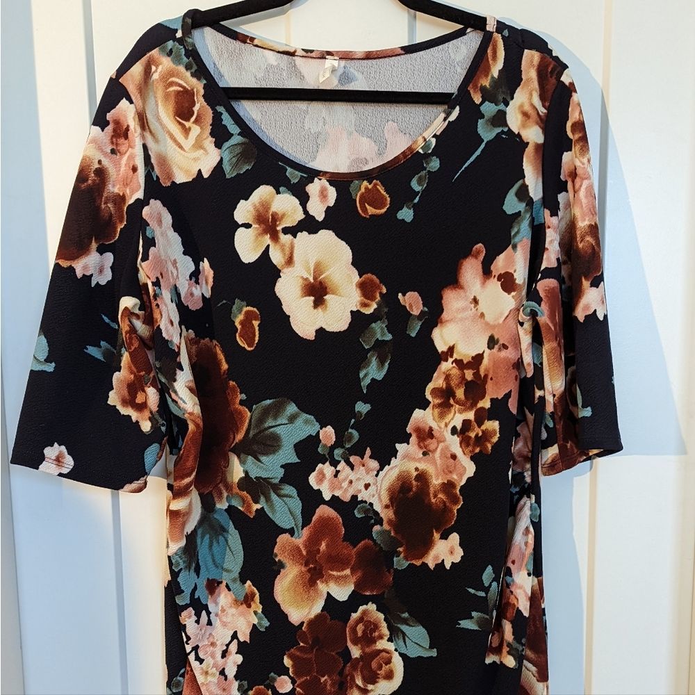 Pink Blush Floral Dress - Picture 1 of 1